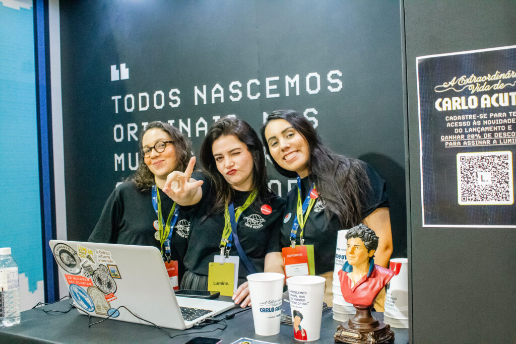 Lumine reúne milhares de visitantes e leva programação de cinema à ExpoCatólica 2026