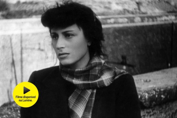 Anna Magnani em cena de Roma, Cidade Aberta